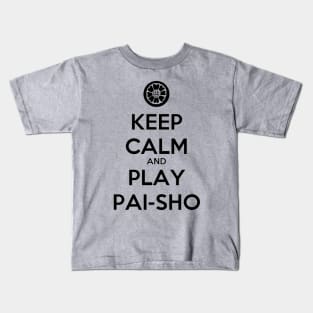 Keep Calm & Play Pai-Sho Kids T-Shirt